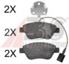 FIAT 77365543 Brake Pad Set, disc brake